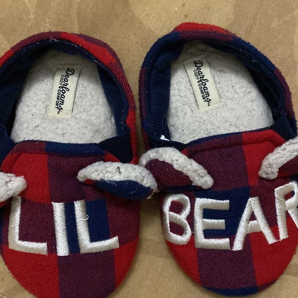 Lil Bear Boys Slippers - Picture 2 of 4